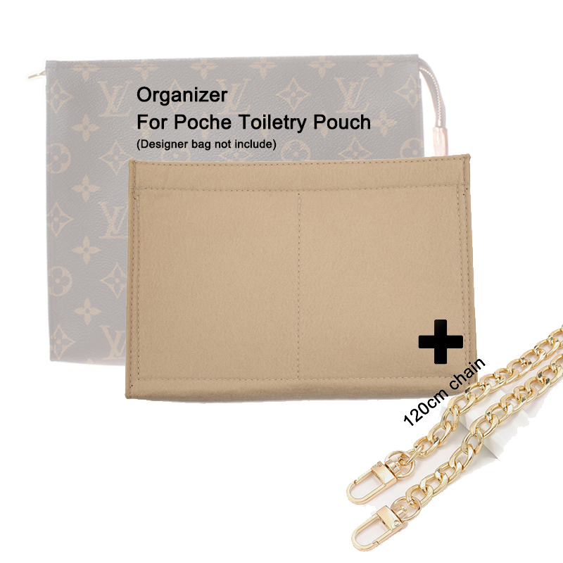 Luxury Bags Lv - Liner Voor Poche Toilettas Pouch Purse
