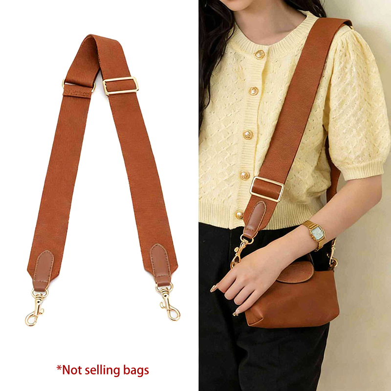 Belt Bag Leather Wide - Effen kleurige tasriem Designer 5 cm