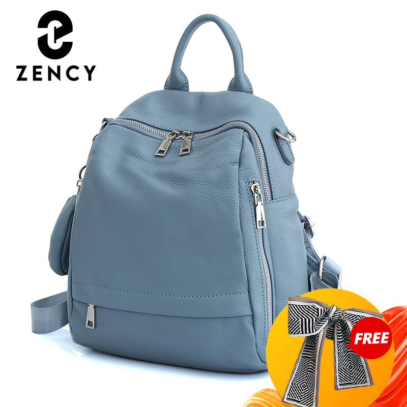 Luxury High Quality Bags - Zency Echt leren damesrugzak van hoge