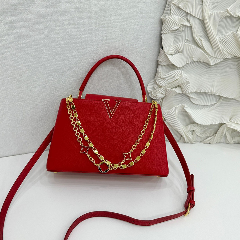 Luxury Bags Lv - 2025 Luxe hoogwaardige Vrouwen V-vorm Metalen