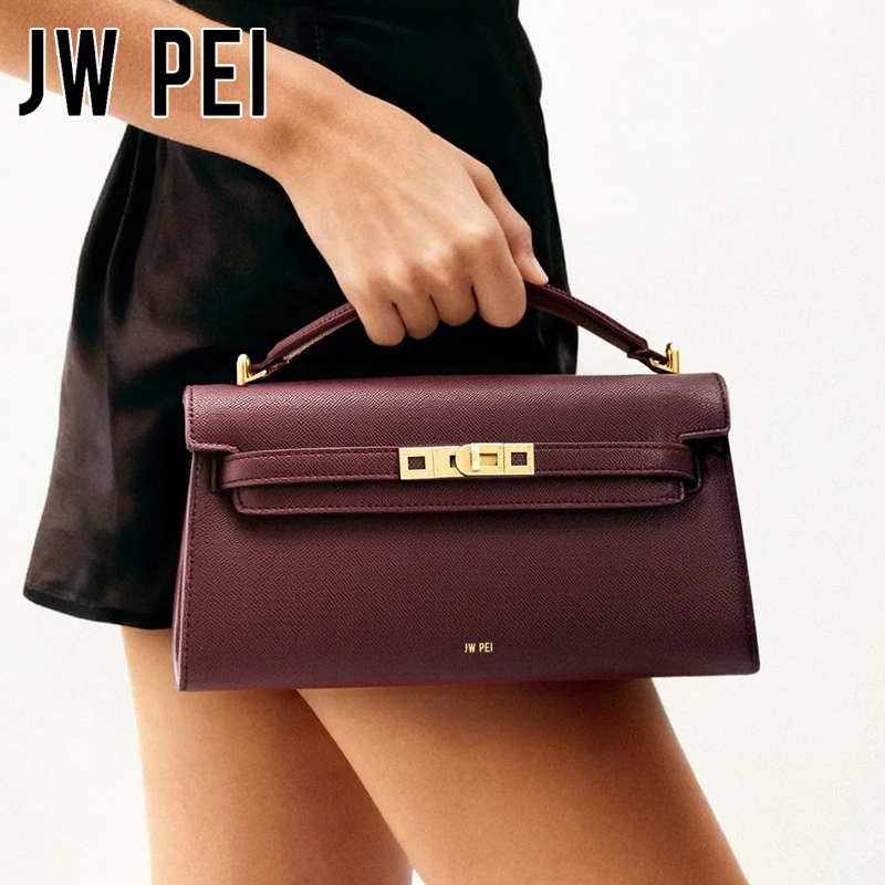 Structured Handbag Top Handle - JW PEI Noor Dameshandtas met krokodillenpatroon,