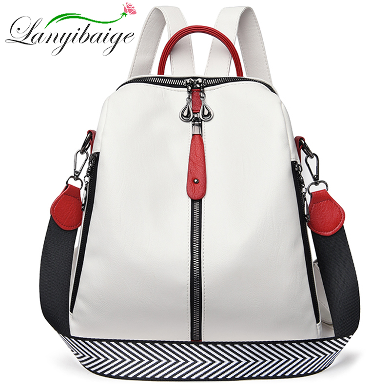 Luxury High Quality Bags - Mode Rugzak Vrouwen Zacht Lederen Rugzak
