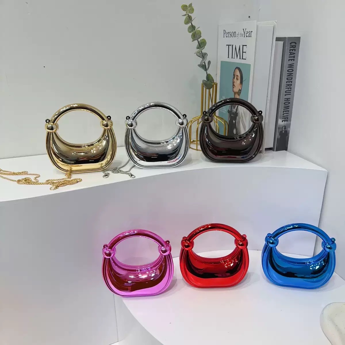 Luxury Bags Collection - Mini gouden avondtasje portemonnees en handtassen