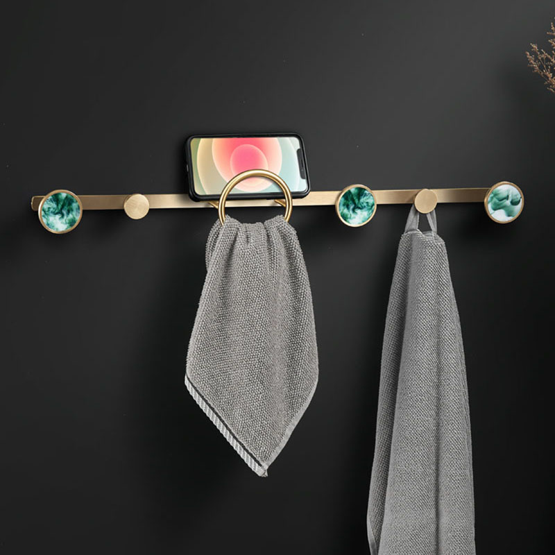 Groen/Wit Messing Wandmontage  - Luxury Bags Green recensie en prijs