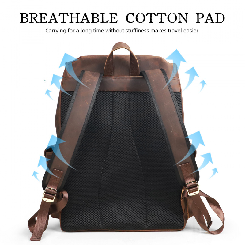 Nieuwkomers Leren rugzak Luxe  - Luxury Bags For Travel recensie en prijs
