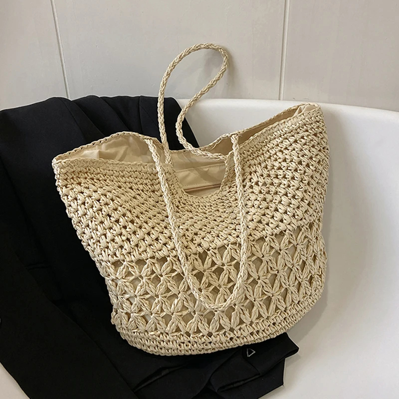Casual design strogeweven tass - Luxury Bags Collection recensie en prijs