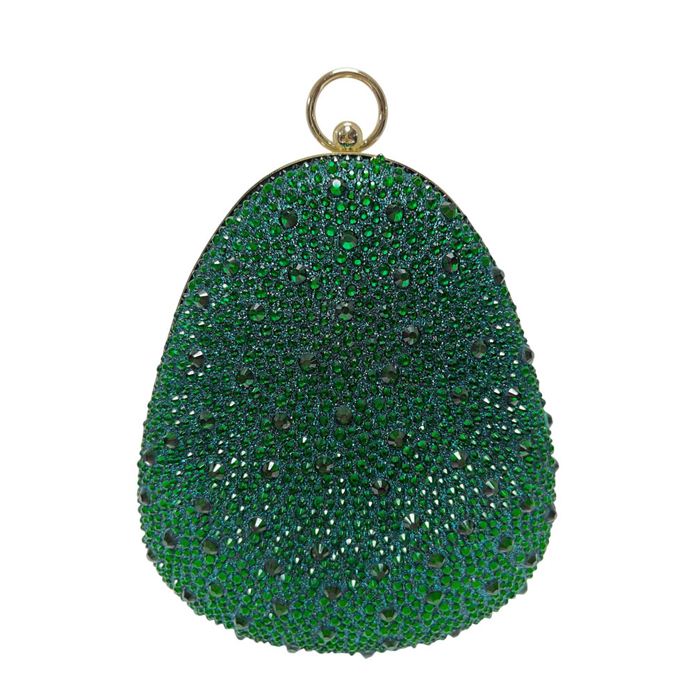 Smaragdgroene clutch met volle - Luxury Bags Green recensie en prijs