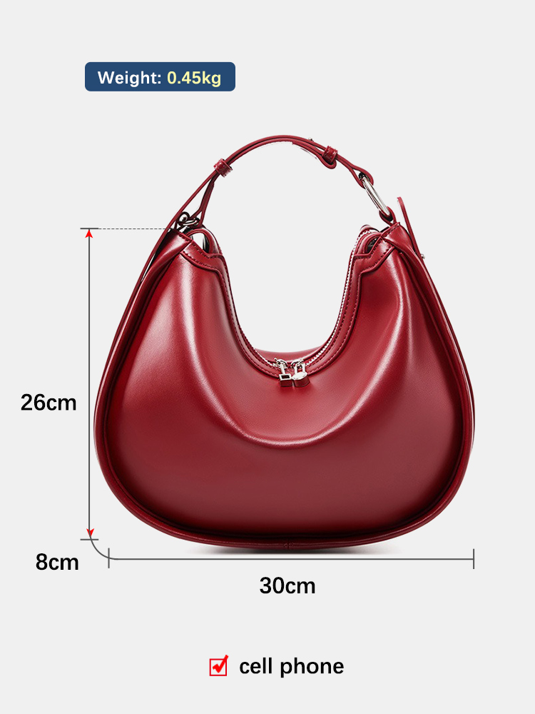 Zency Premium Echt Lederen Dam - Luxury Bags Collection recensie en prijs