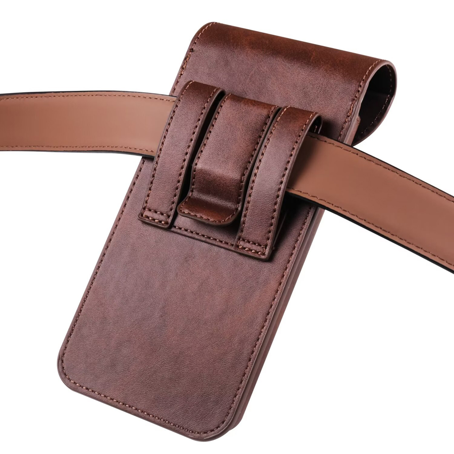 Beltclip hoesje/heuptas voor S - Belt Bag Leather Wide recensie en prijs