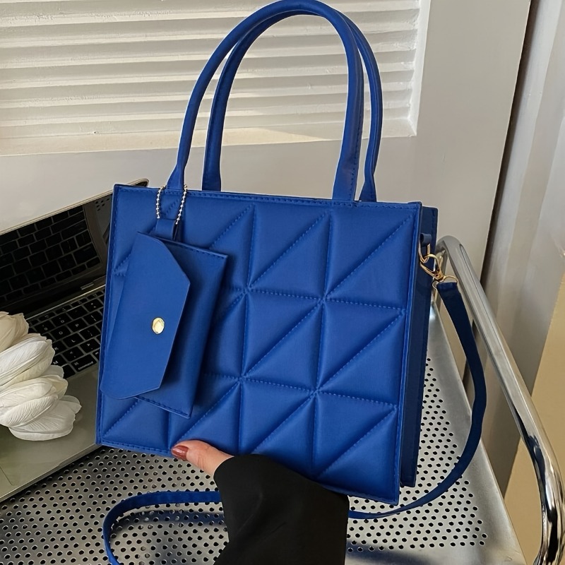 Stijlvolle gewatteerde draagta - Structured Handbag Top Handle recensie en prijs