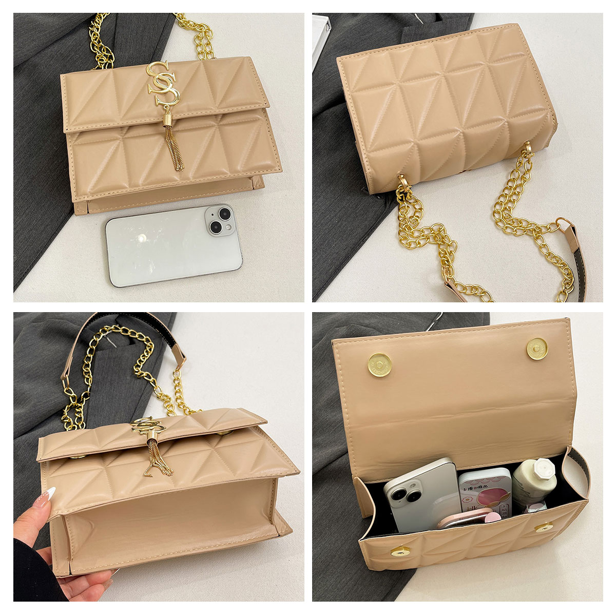 Modieuze, elegante, gewatteerd - Luxury Bags Lv recensie en prijs