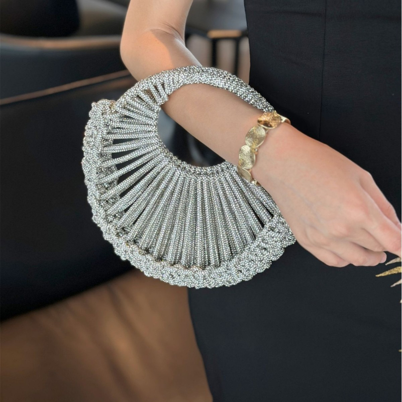 Glanzende clutch avondtas dame - Luxury Bags Collection recensie en prijs