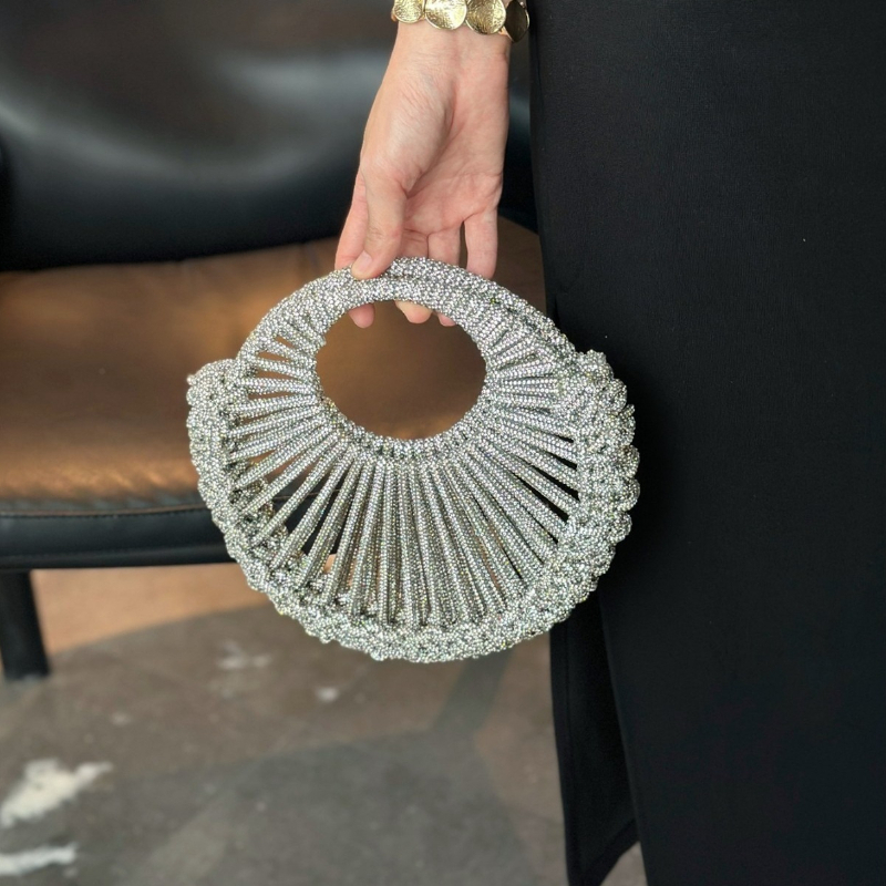 Glanzende clutch avondtas dame - Luxury Bags Collection recensie en prijs