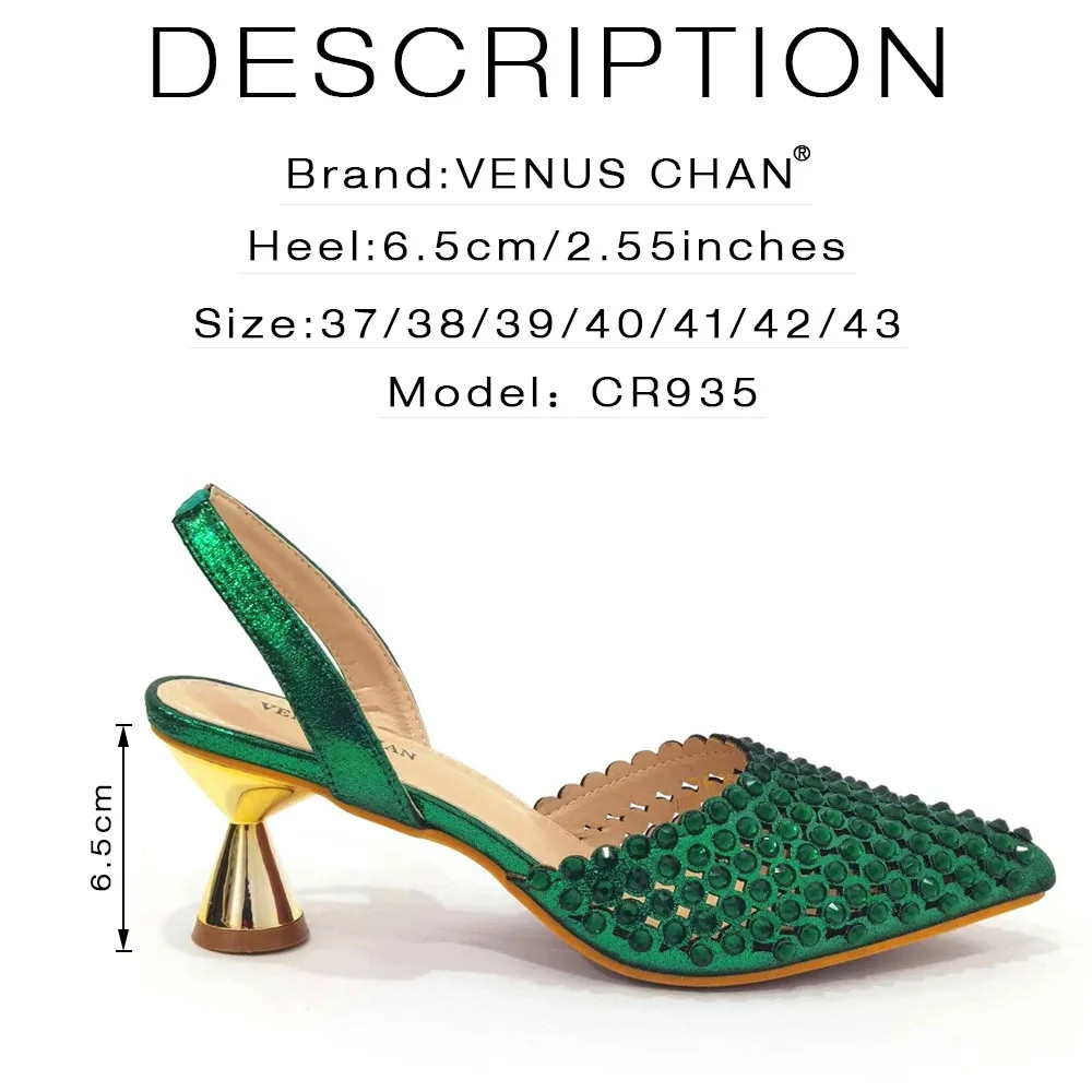 Luxe groene strass schoenen en - Luxury Bags Green recensie en prijs