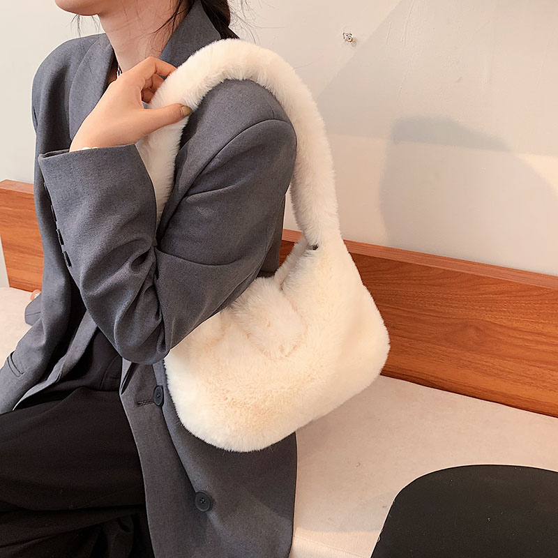 Effen Pluche Damestassen Zacht - Luxury Bags News recensie en prijs