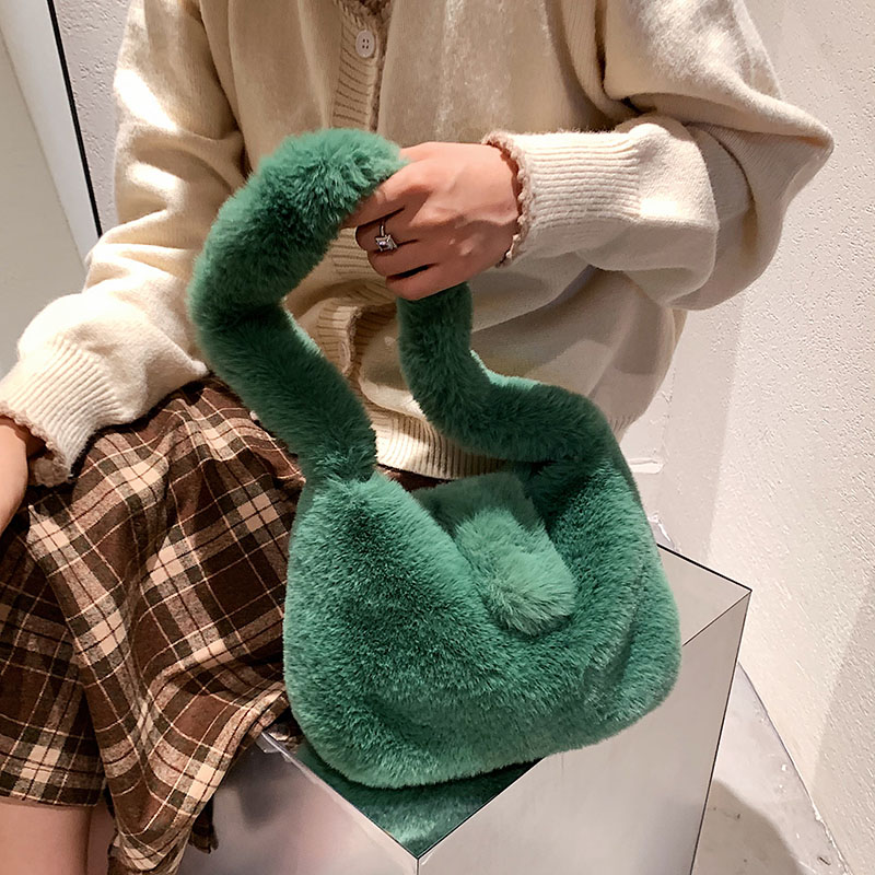 Effen Pluche Damestassen Zacht - Luxury Bags News recensie en prijs