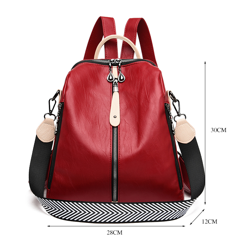 Mode Rugzak Vrouwen Zacht Lede - Luxury High Quality Bags recensie en prijs