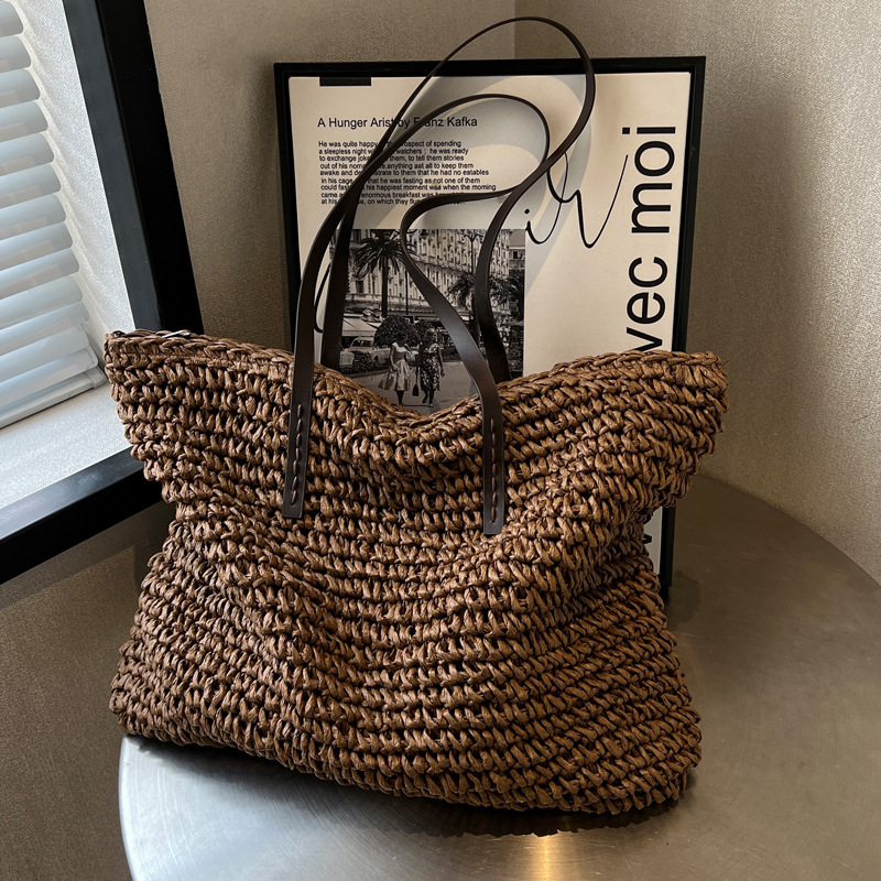Strogeweven draagtassen Casual - Luxury Bags Collection recensie en prijs