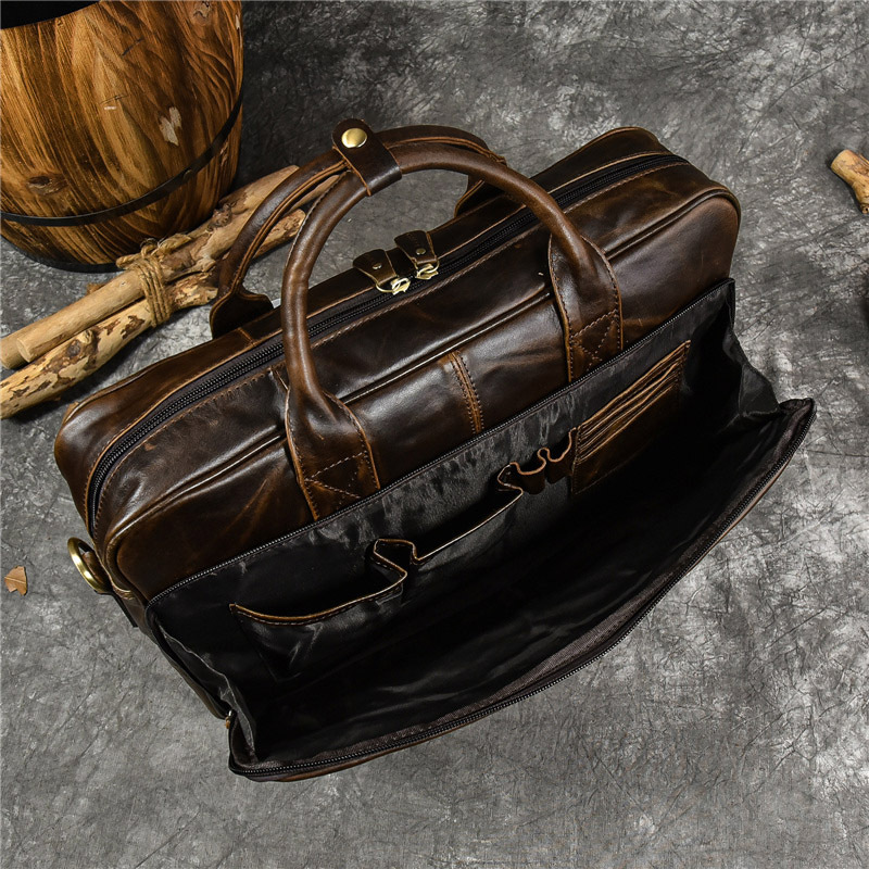 Luxe Lederen Handtas Voor Mann - Luxury Bags For Travel recensie en prijs