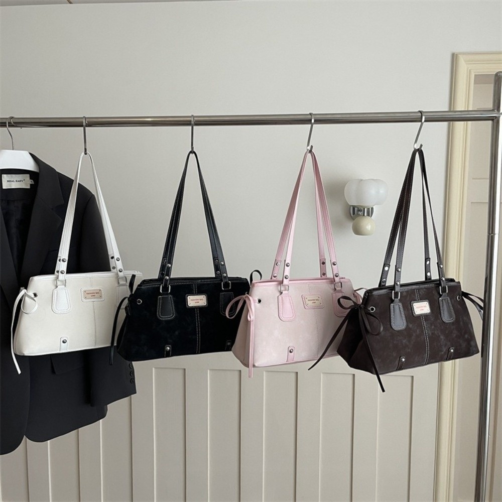 Koreaanse stijl kunstleren han - Structured Handbag Top Handle recensie en prijs
