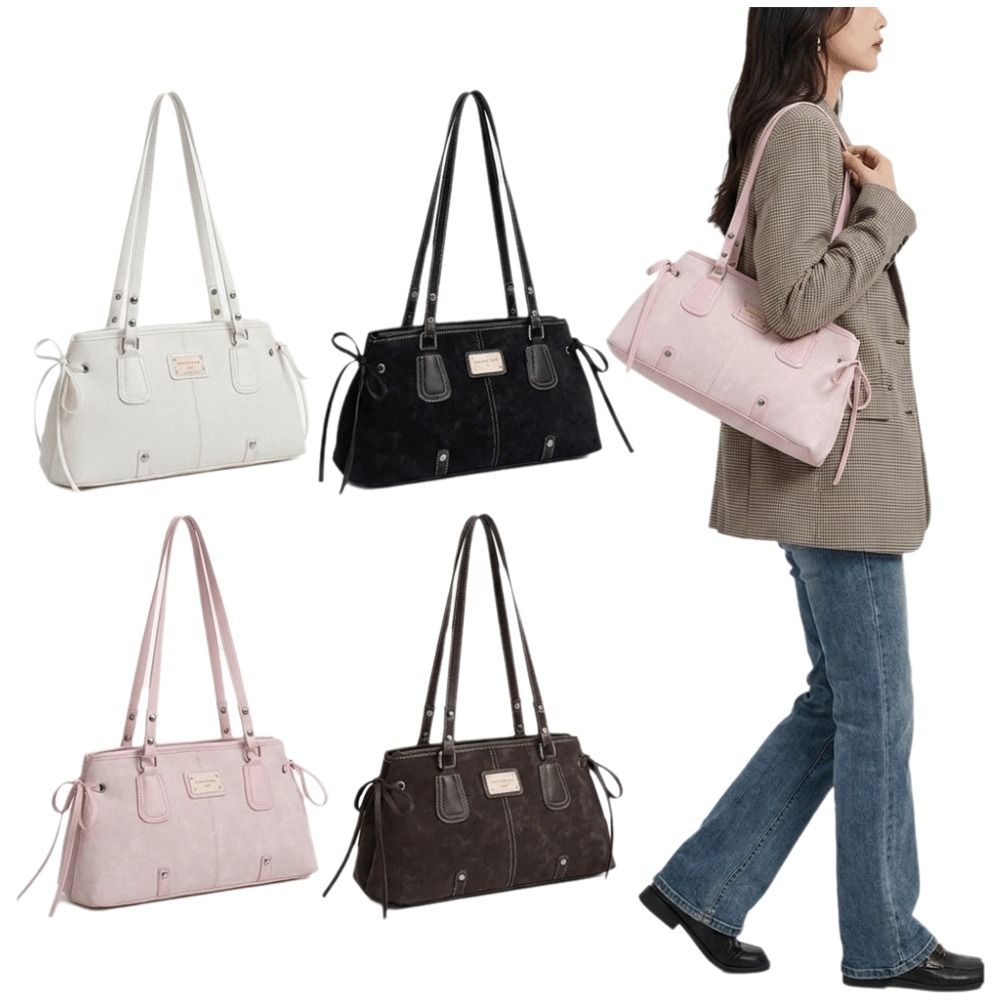 Koreaanse stijl kunstleren han - Structured Handbag Top Handle recensie en prijs