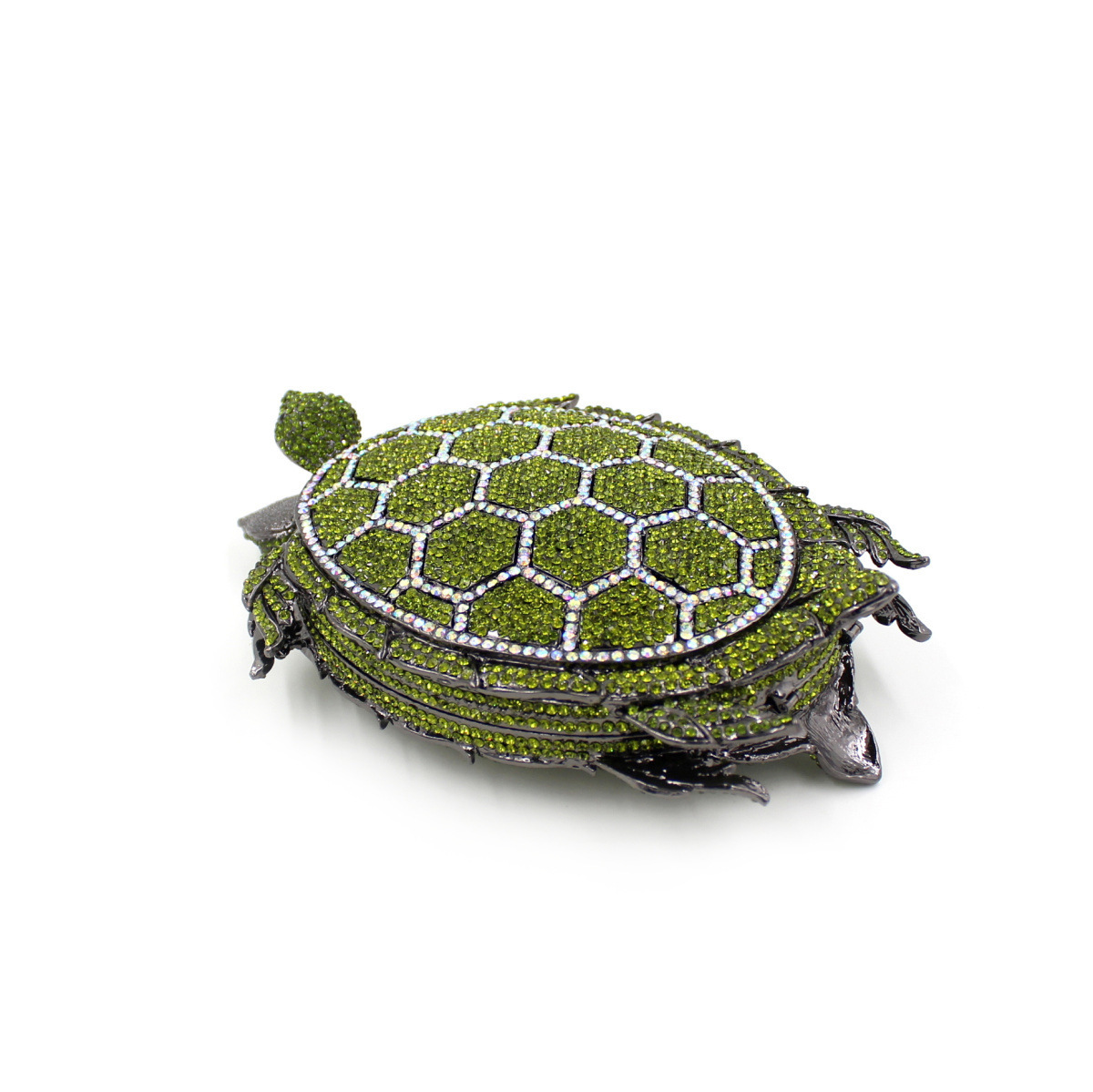Schildpadvormige avondclutch m - Luxury Bags Green recensie en prijs