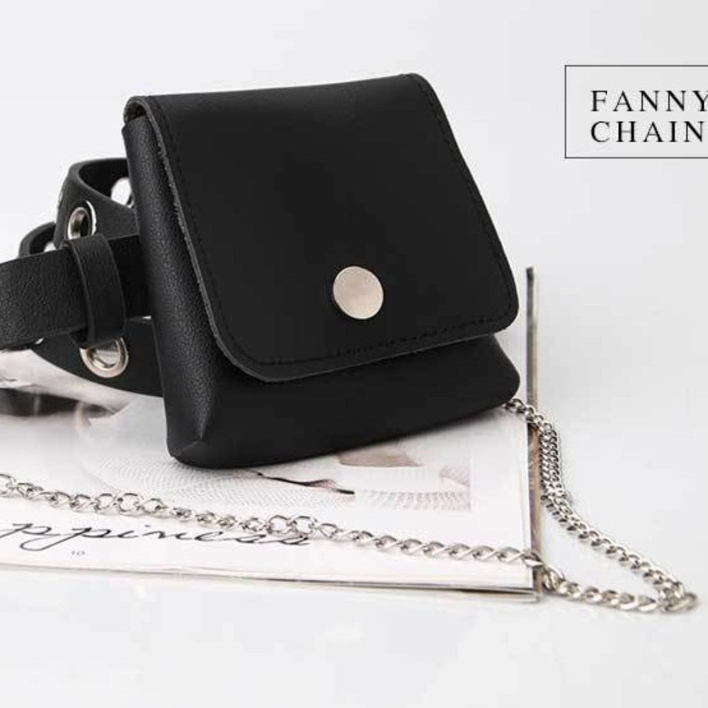 Nieuwe PU lederen dames heupta - Belt Bag Leather Wide recensie en prijs