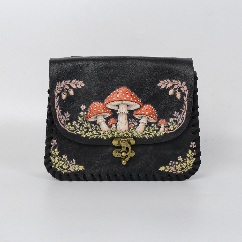 1 stuk rode PU-heuptas met pad - Belt Bag Leather Wide recensie en prijs